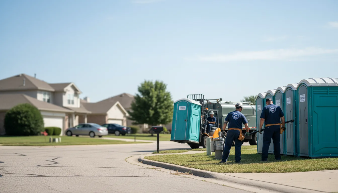 Porta Potty Rental in Sandersville, MS near me